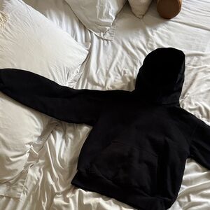 Aritzia Black Pullover Hoodie Size 2XS